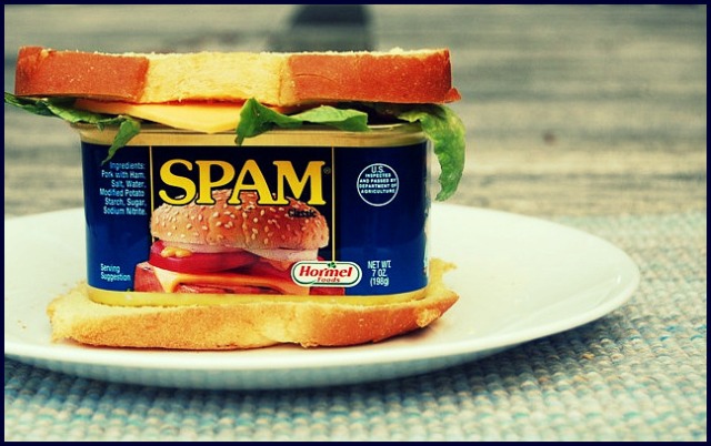 Oh Who Would Care for A Spamwich?