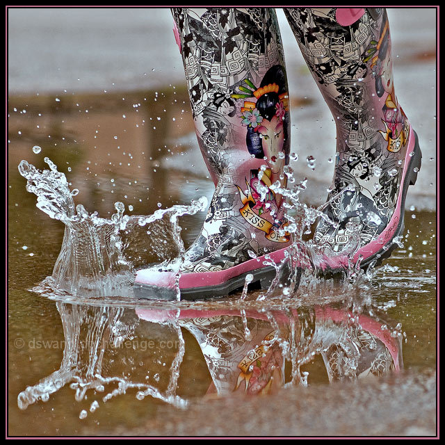 These Boots Were Made for Splashin'