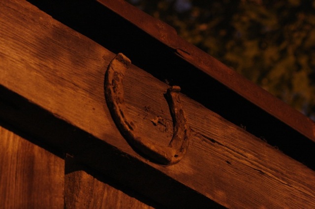 Shoe on a Door
