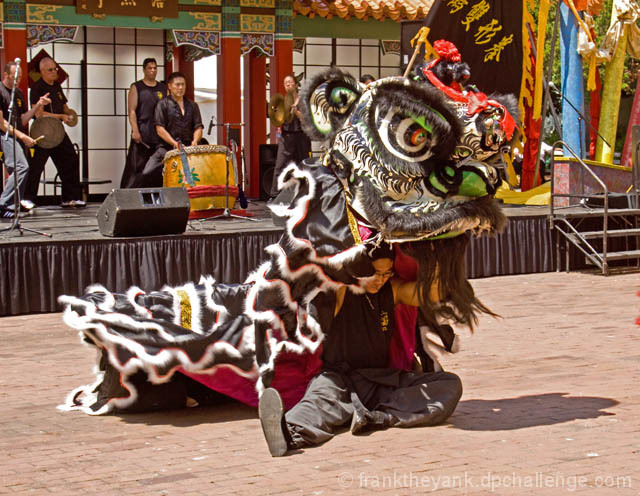 Lion Dance at the Street Fair