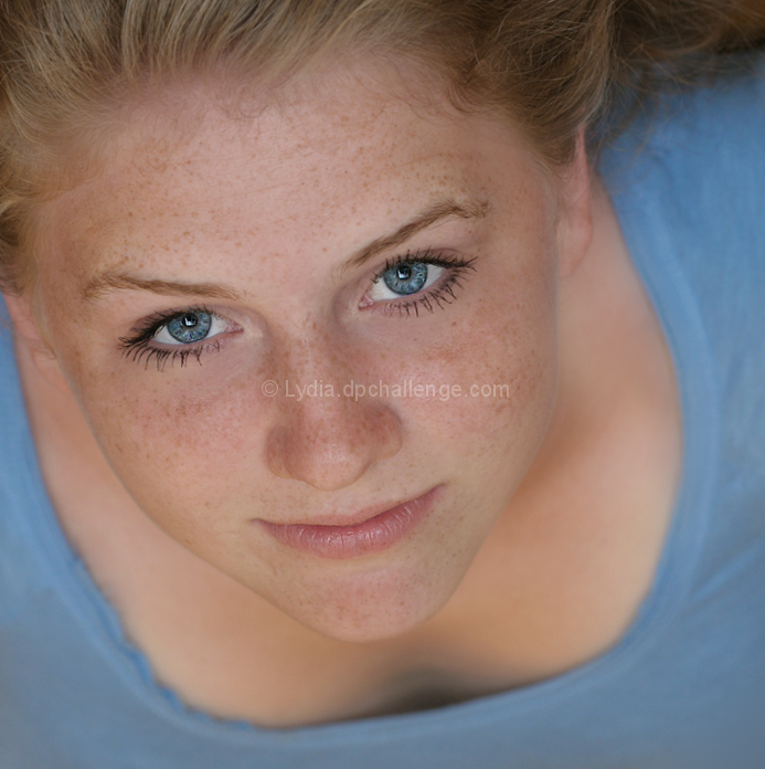 Blue Eyes and Freckles