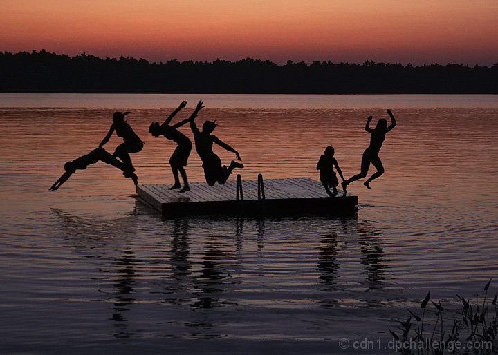 Sunset Swimmers