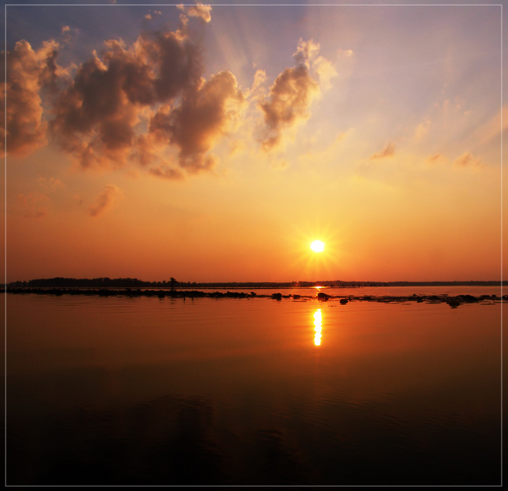 Sunset on the Lake