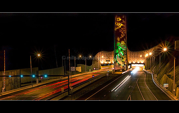 Mullum Mullum tunnel entrance 