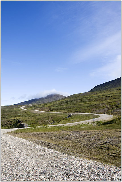 Road through the Mountains