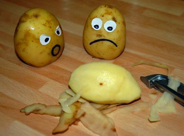 The Potatoes Were Worried.