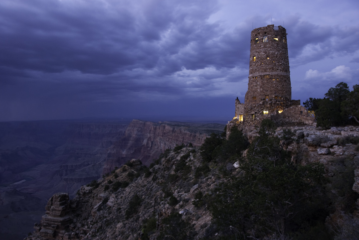 Desert View at Dusk