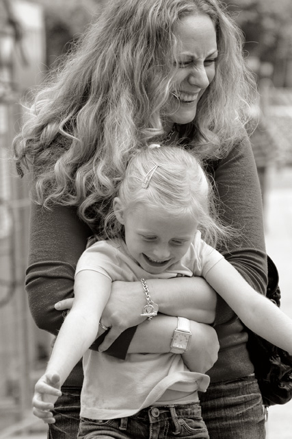 Giggling girls