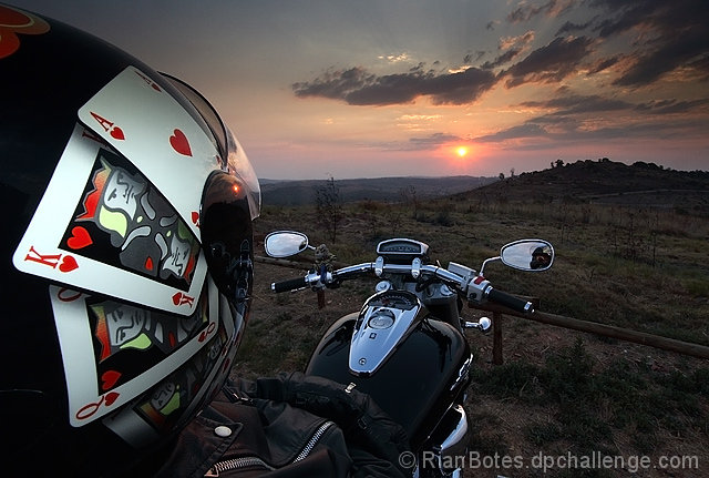 Sunset Bikeboy