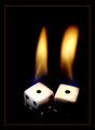 fire and dice