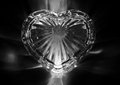 Heart Shaped Glass Jewelry Box