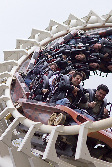 Coming in, going out