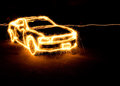 Mustang on Fire