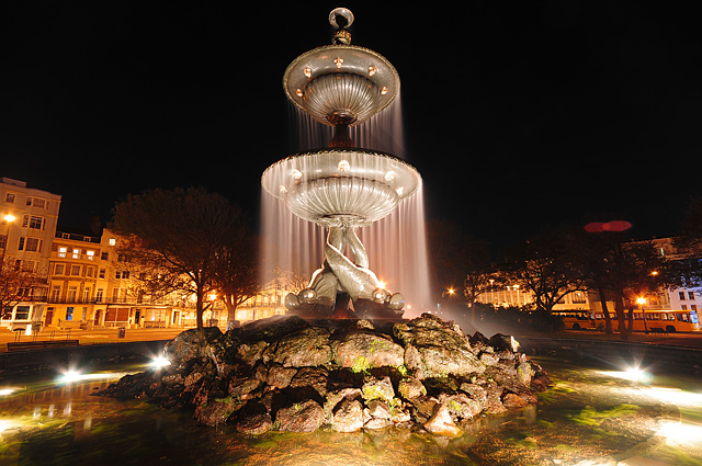 Fountain of light