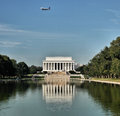 Fly over Lincoln Memorial