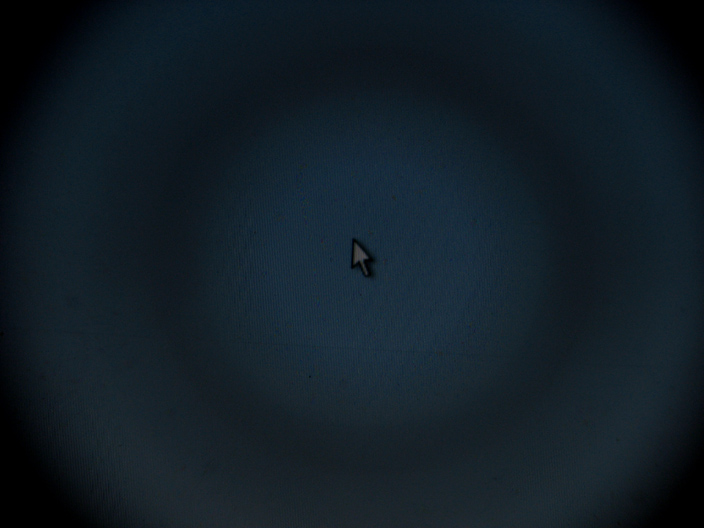 On Target: Centering on Blurry, Low-key Backighting