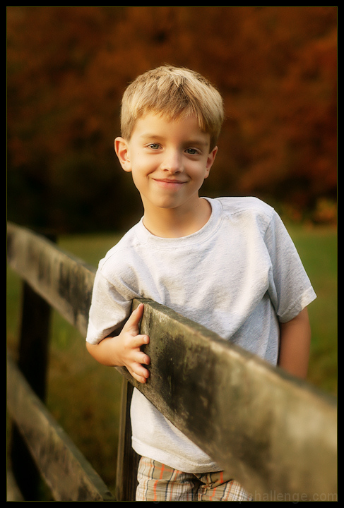 Centered Composition, Portrait, Shallow DOF . . . Just Plain Happy!