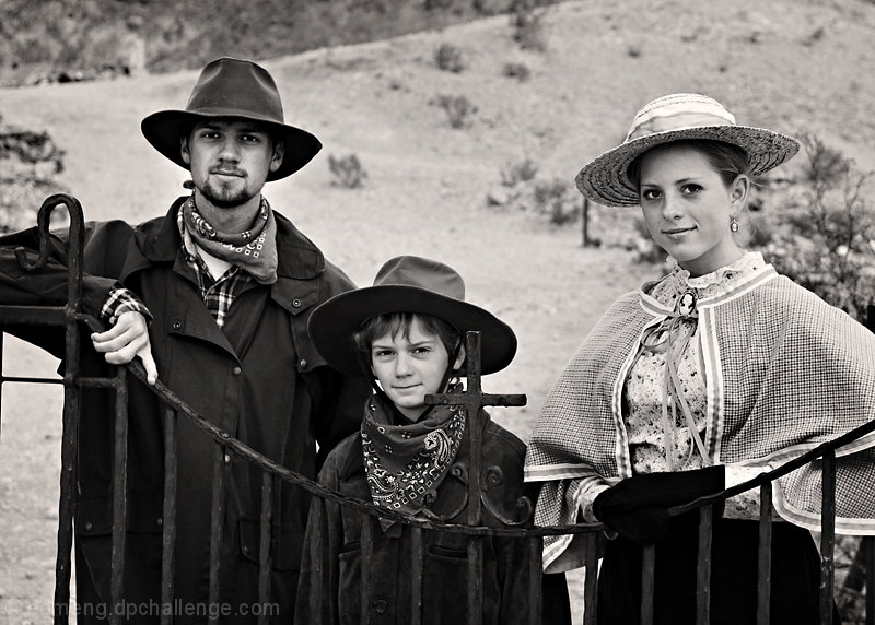 Young Family of an Old Town