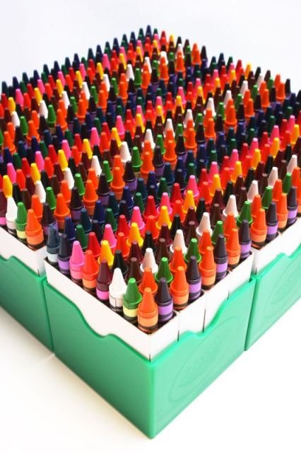 Nails? Pssh, give me the bed of crayons!