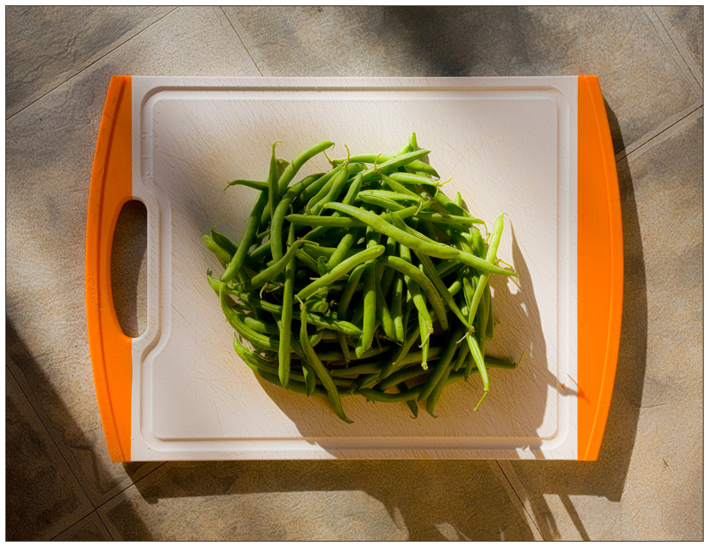 Still Life with Pole Beans