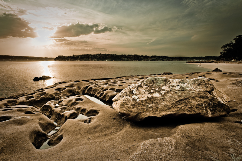 Sunset at Gunnamatta