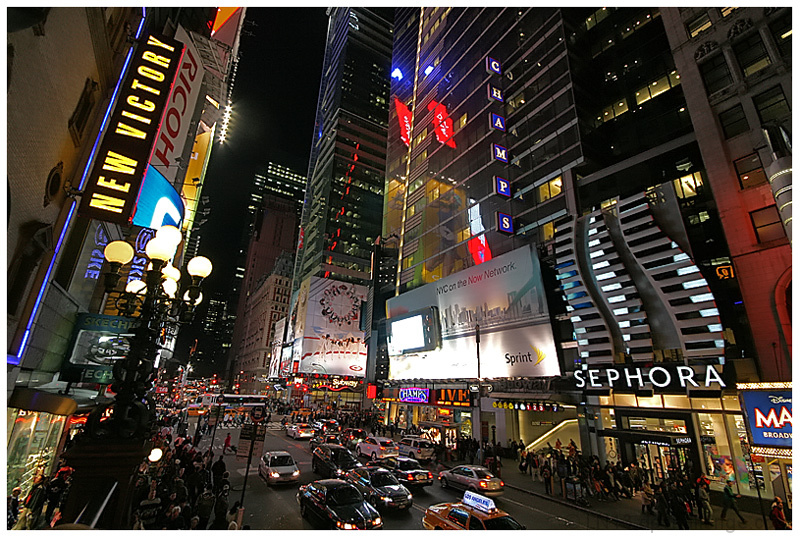 Saturday Night on 42nd Street