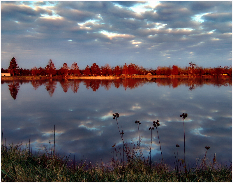 Fall Across the Lake