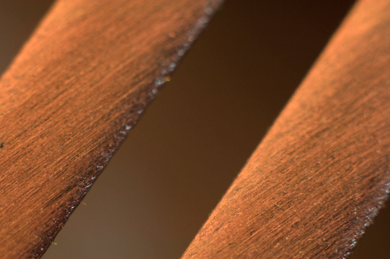 brushed copper