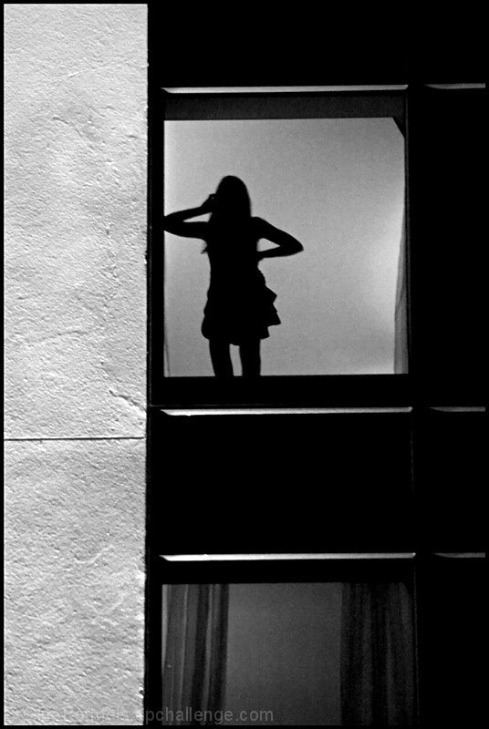 The girl in the window