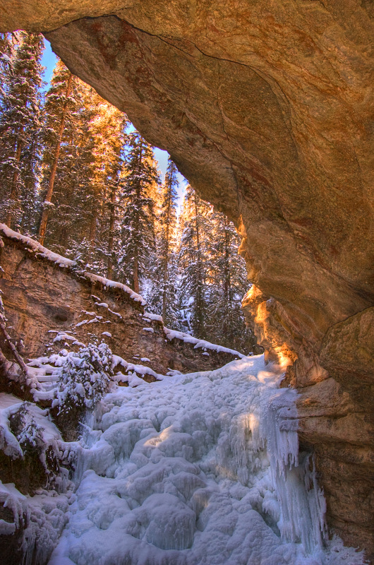 Johnston Canyon Lower Falls