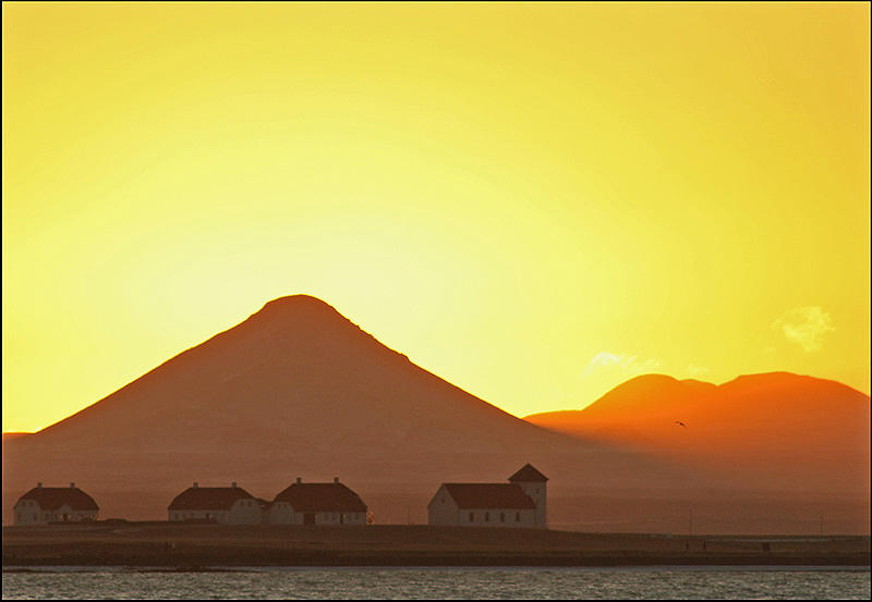 Sunset at Christmas