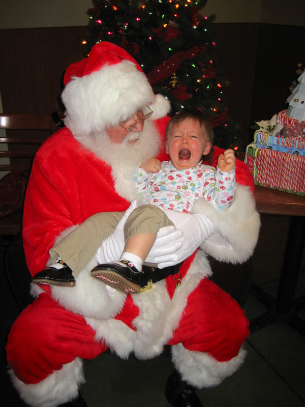 I hate the man in the big red suit.