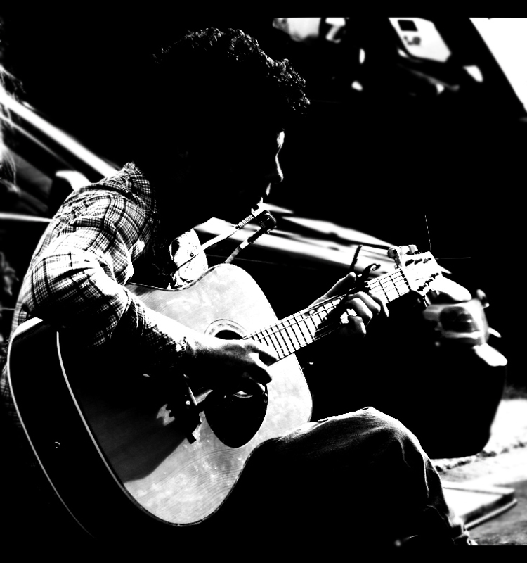 a poet and a one man band