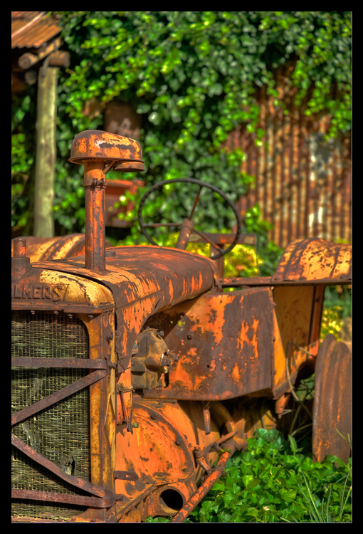 Old tractor