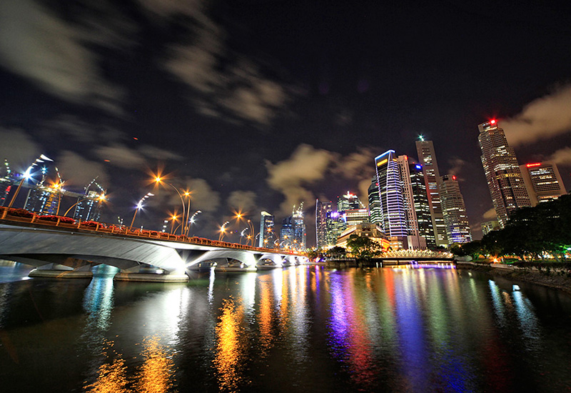 Along the Singapore River