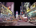 Bright Lights of Time Square NYC 