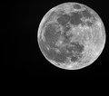 The Moon on a Clear, Cold Night