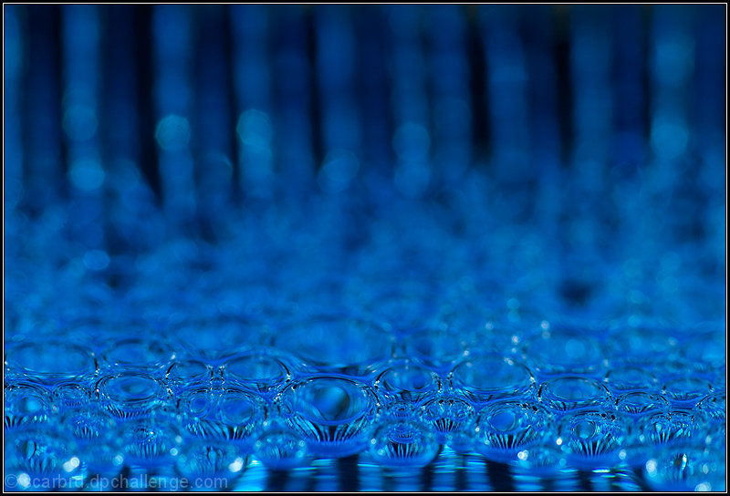 Blue Bubble Bokeh