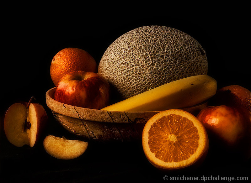 Fruit by Candlelight