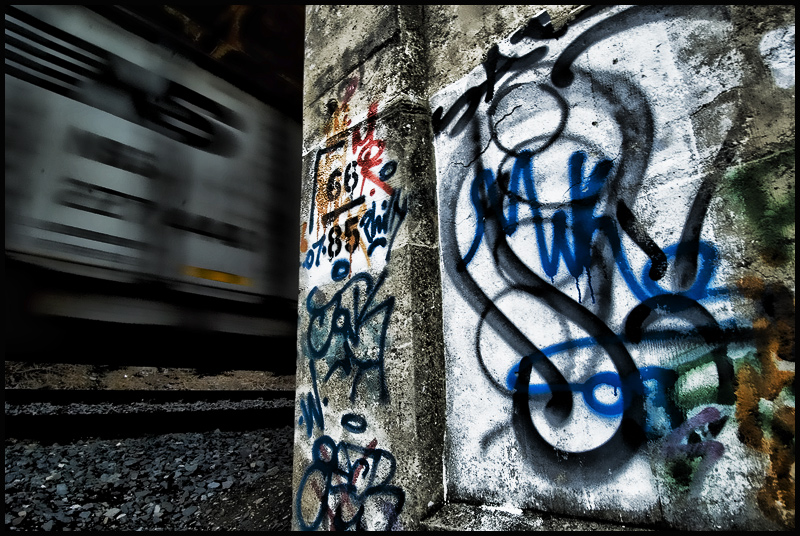 Train & Graffiti