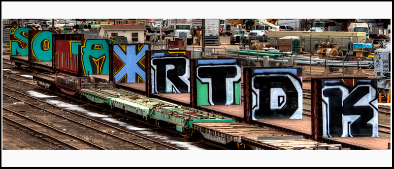 Train Car Scrabble