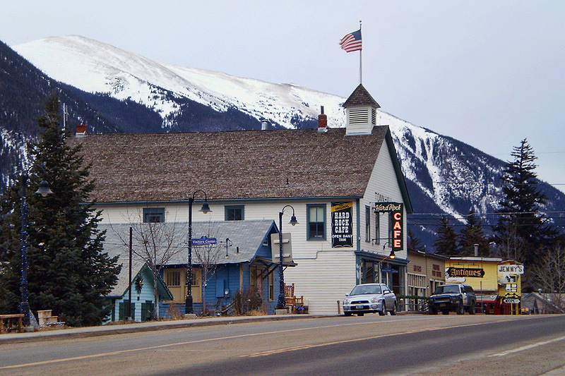  Park Avenue in Empire Colorado, home of the original Hard Rock Cafe