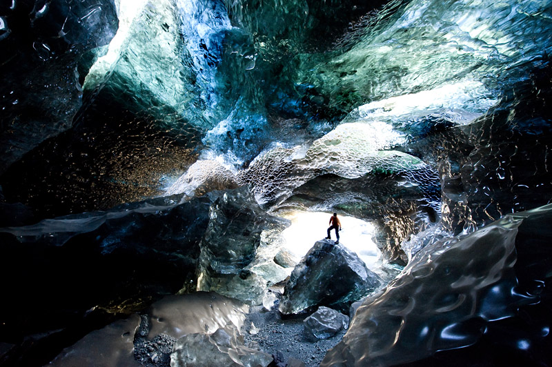 Glacier underground