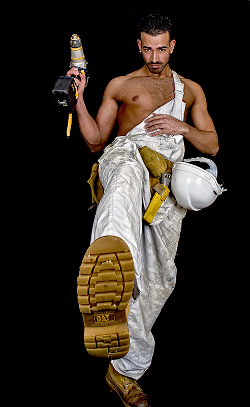 man at work