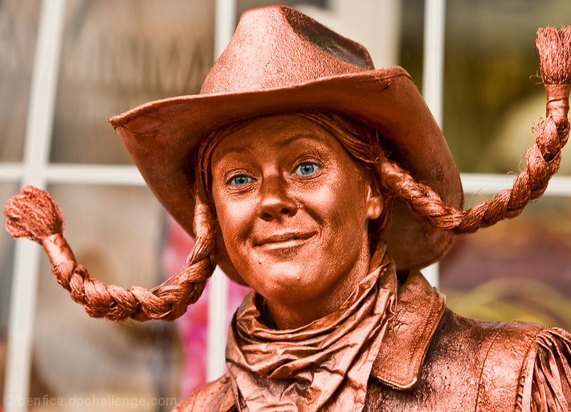 Bronzed Cowgirl