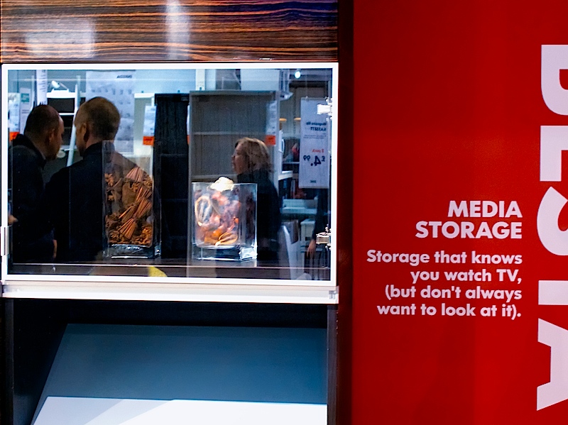 Storage that knows you watch.......