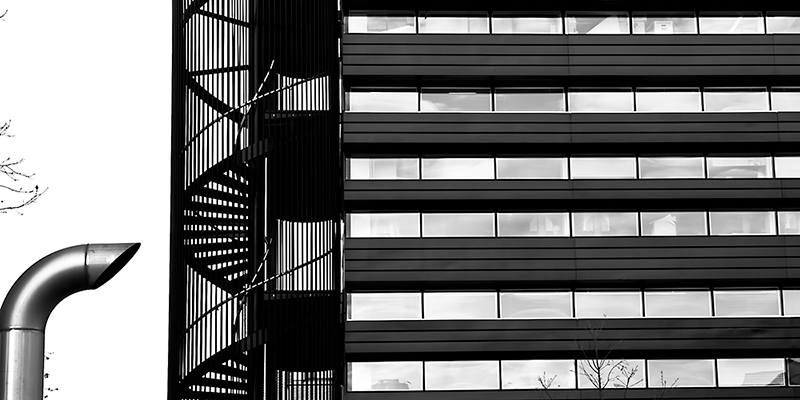 The spiral staircase