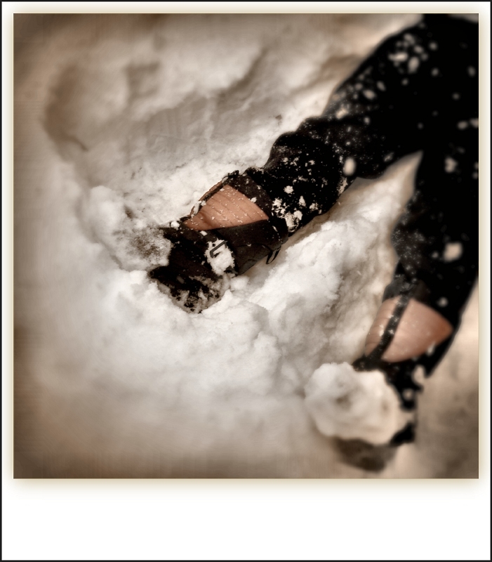 Childhood Memories -- Making Snow Angels