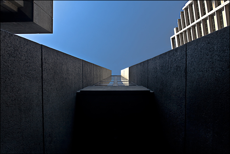 negative space in a vertical world