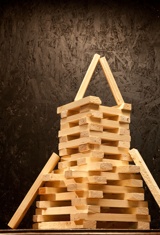 Primitive Jenga